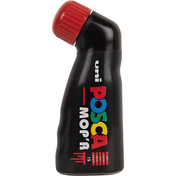 Markör - POSCA - MOP'R - Röd - XXL rund spets - 3 till 19 mm - Alla media