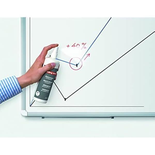 edding BMA 1 taveltvätt - 1 sprayflaska - 250 ml - vätske rengöringsmedel för whiteboards - rengör på djupet och gör inte