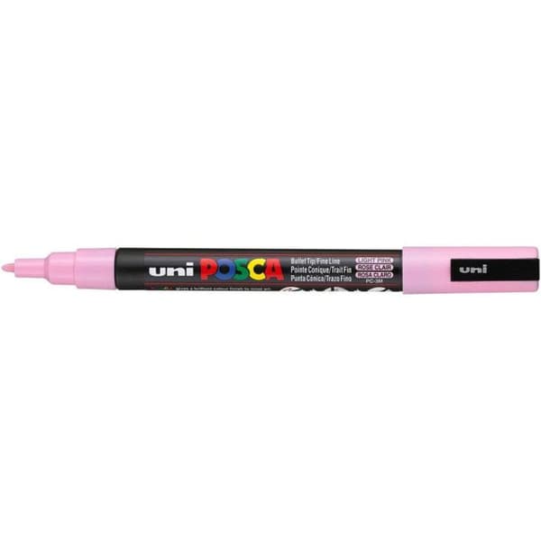 Set med 8 PC3M Markers Fin konisk spets Pastellfärger
