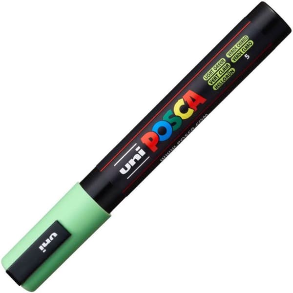 POSCA Marker Medium konisk spets Ljusgrön - Vattenbaserad färg - Linjebredd 1,8-2,5 mm