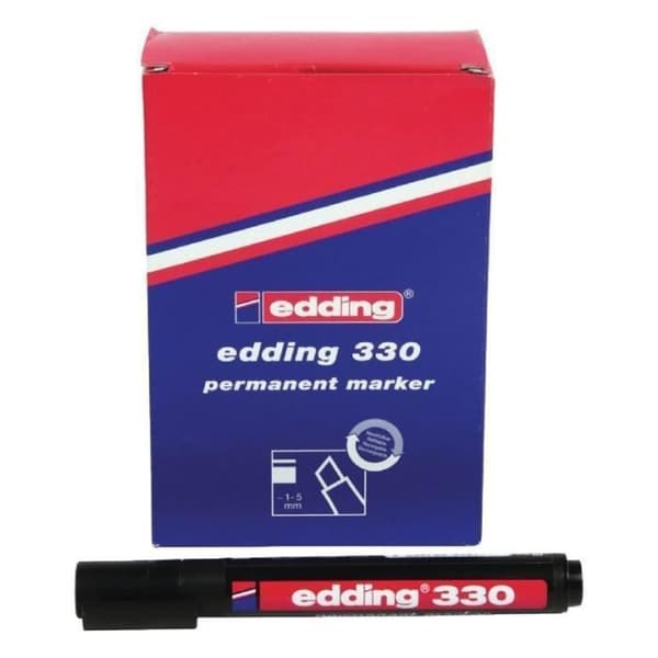 Edding Ofc-ed330 bk 10x Marker 330 svart