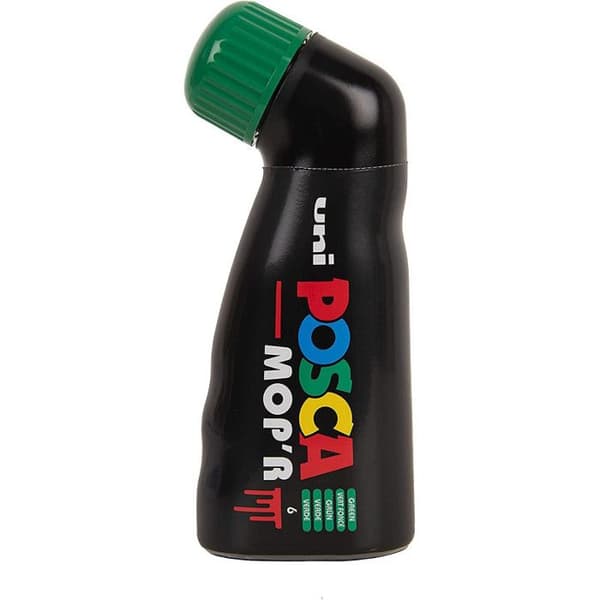 Markör - POSCA - MOP'R - Mörkgrön - XXL rund spets - 3 till 19 mm - Alla media