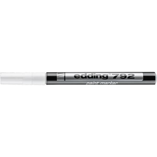 Målarpenna EDDING 792 - Vit - 0,8 mm - Opaque