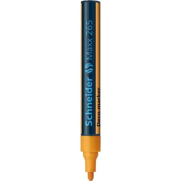 Kritor för krita SCHNEIDER Maxx 265 - Spets Konisk 2-3 mm - Färg Orange - Utan att lämna spår
