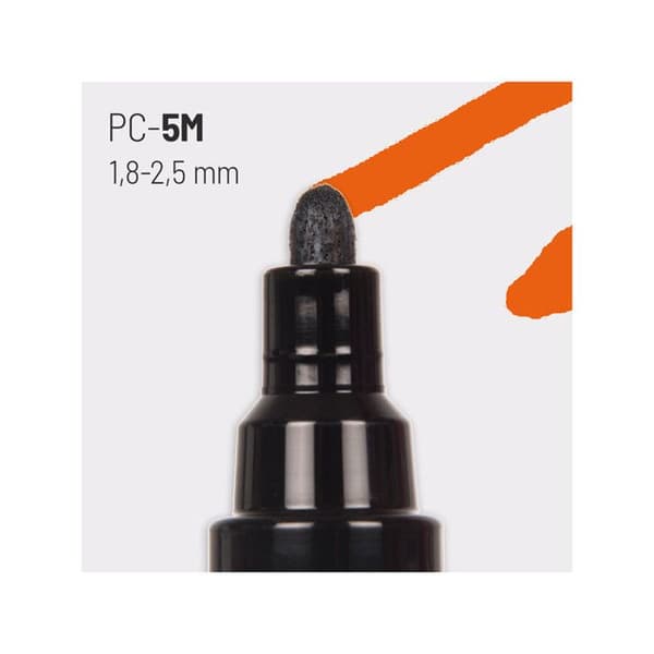 POSCA Marker Medium Conical Tip Brun - Vattenbaserad färg - Linjebredd 1,8-2,5 mm