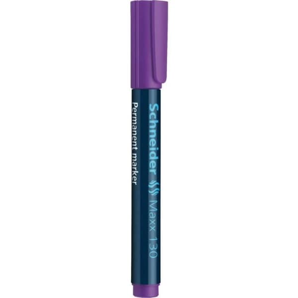 Permanent marker - SCHNEIDER - Maxx 130 - Felt tip 1-3 mm - Purple color - Water resistant