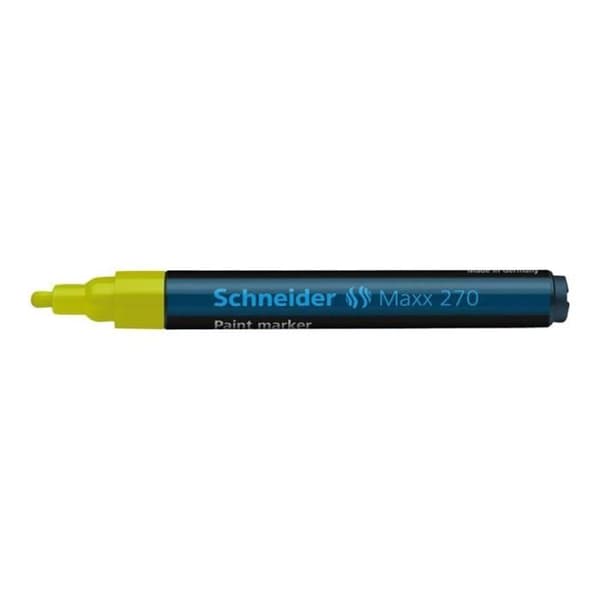 Schneider Maxx 270 Marker gul bläck baserad på alkohol 1-3 mm bred