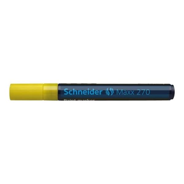 Schneider Maxx 270 Marker gul bläck baserad på alkohol 1-3 mm bred