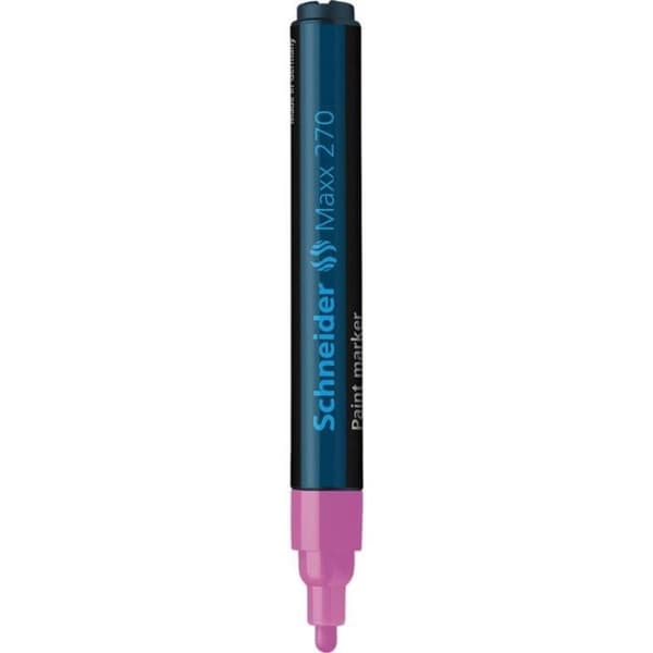 Målarpenna - SCHNEIDER - Maxx 270 - Spets kon 2-3 mm - Rosa - Opaque