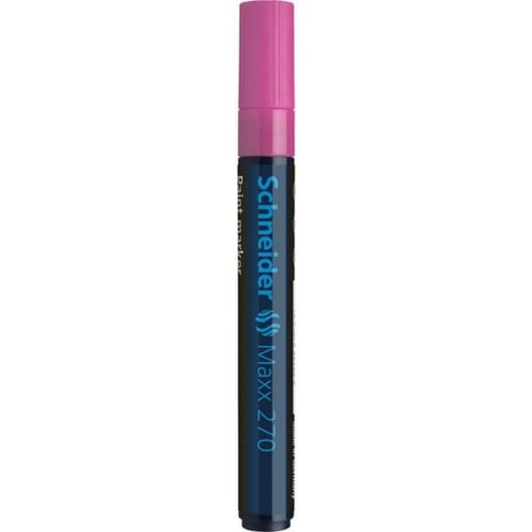 Målarpenna - SCHNEIDER - Maxx 270 - Spets kon 2-3 mm - Rosa - Opaque