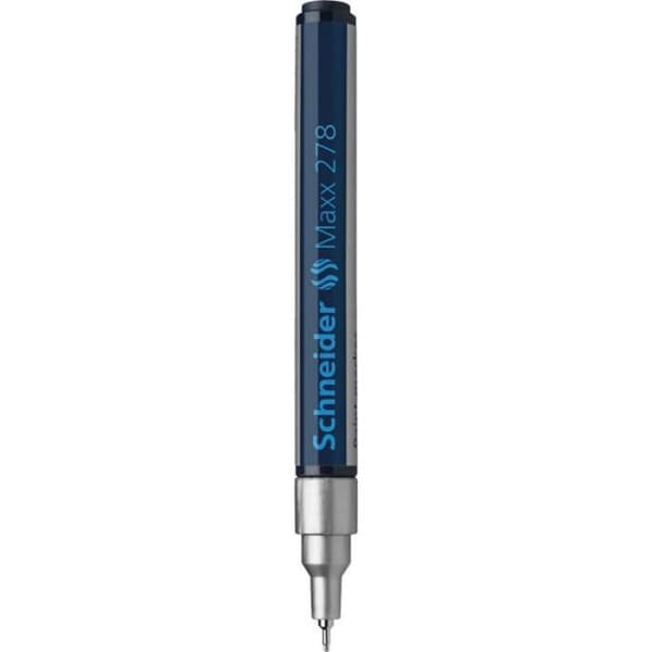 Målarpenna - SCHNEIDER - Maxx 278 - Fin spets - Silver - Opaque