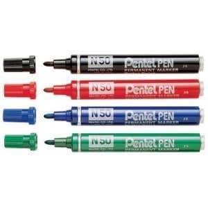 Pentel permanent marker n50, lila, spets o…
