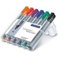 Whiteboardmarkör - STAEDTLER - Lumocolor blädderblocksmarkör 356 - Kulspets - Ogenomskinlig - Raderbar