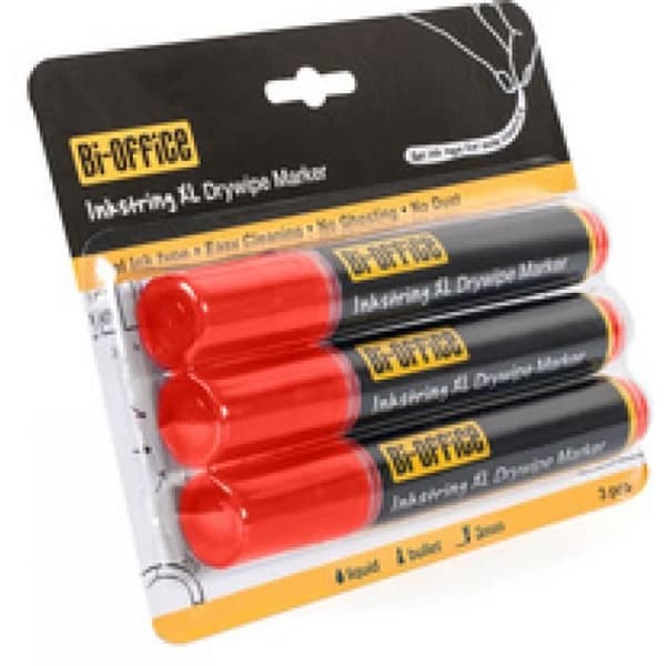 bi-office bi-office markör för whiteboard inkstring, assorterade