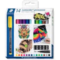 Miniatyrbild 1 av 4: Permanent markör - STAEDTLER - 317M Lumocolor - Kulspets - Opak - Outplånlig