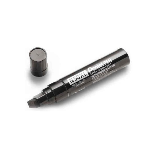 Permanent markör - PENTEL - N50XL - Mejselspets - Linjebredd 17,0 mm - Outplånligt bläck