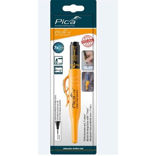 INK-markör med röd profilerad spets - LYRA - L4480017
