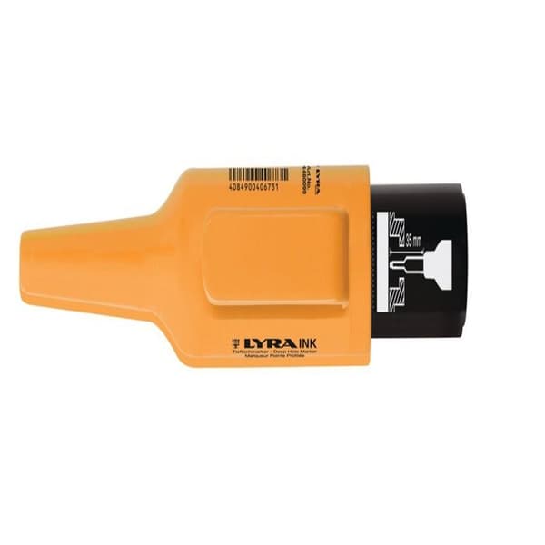 INK-markör med röd profilerad spets - LYRA - L4480017