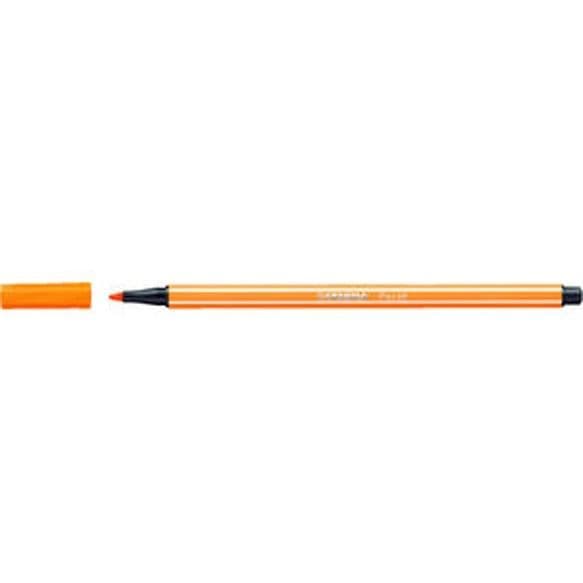 STABILO AQUACOLOR filtpenna - Förpackning om 10 - Orange - 1 mm spets - Opak