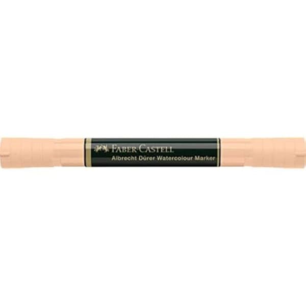 Akvarellmarkörer - FABER-CASTELL - 160432 - Pack om 4 - Ljus hudfärg - Mjuk penselpunt