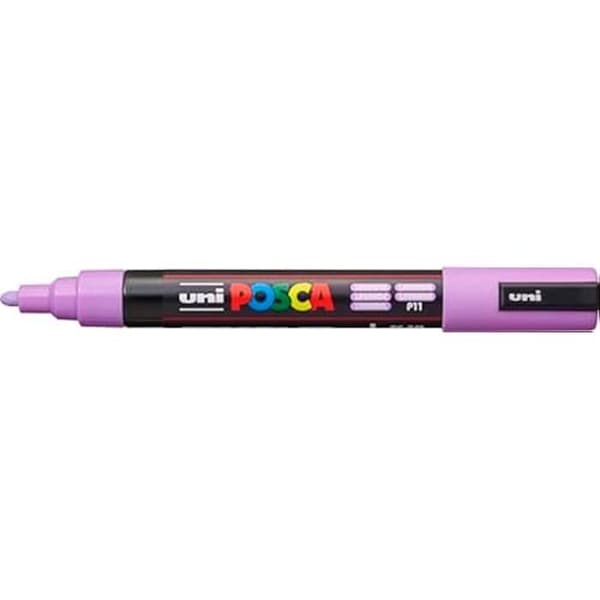 Uni Posca filtpenna - UNI-BALL - 1,8-2,5 mm - Flerfärgad - Outplånlig - Fin spets