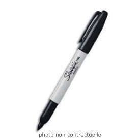 Permanent markör - Sharpie - Fin - Grön - 1 mm kulspets - Paket om 12