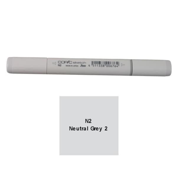 Copic Sketch dubbelspets tuschpenna - N2 Neutral Grey 2