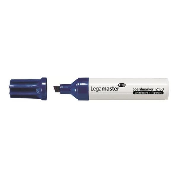 Legamaster TZ 150 Blädderblock, Whiteboard Marker Svart, Röd, Blå, Grön Alkoholbaserat bläck 2-7 mm 4-pack för...