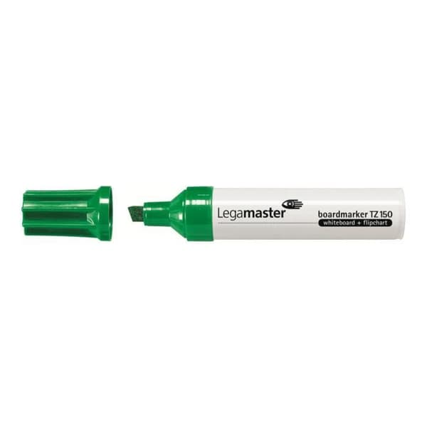 Legamaster TZ 150 Blädderblock, Whiteboard Marker Svart, Röd, Blå, Grön Alkoholbaserat bläck 2-7 mm 4-pack för...