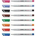 Miniatyrbild 2 av 3: STABILO OHPen-markör - Paket med 10 - Svart - Icke-permanent bläck - Medium spets