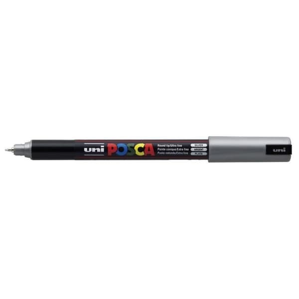 POSCA Extra-Fine Calibrated Tip Marker Silver