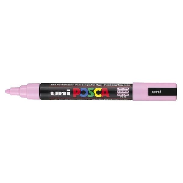 POSCA Ljusrosa Medium Bullet Tip Marker