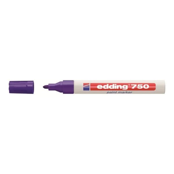 edding 750 färg Permanent markör lila pigmenterad bläck 2-4 mm