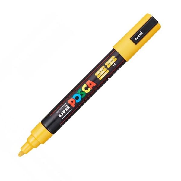 Marqueur Posca PC-5M ocre | medel konisk spets