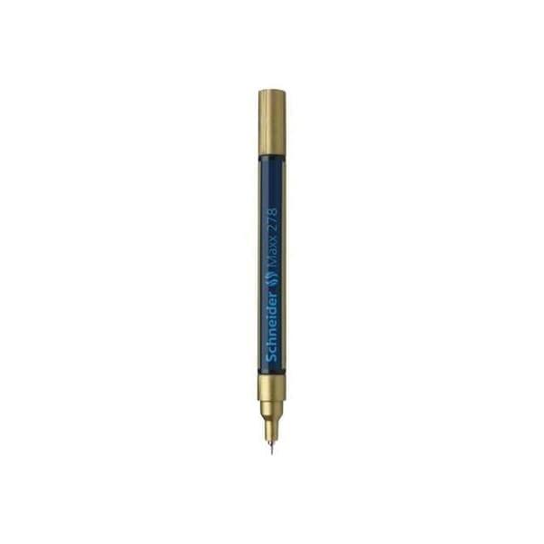 Schneider Maxx 278 Guldmarkör alkoholbaserat bläck 0,8 mm fin