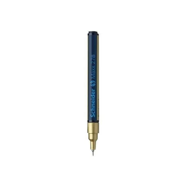 Schneider Maxx 278 Guldmarkör alkoholbaserat bläck 0,8 mm fin