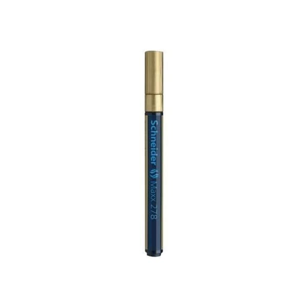 Schneider Maxx 278 Guldmarkör alkoholbaserat bläck 0,8 mm fin