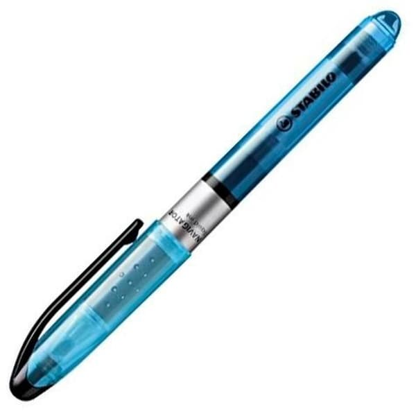 Fluorescerende markør Stabilo Navigator Blå 10 Dele (1 enheder)
