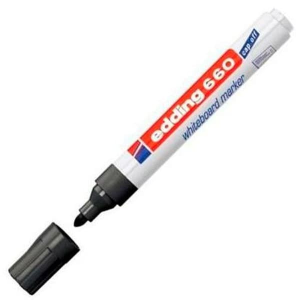 Whiteboard-pen Edding 661 Whiteboard Sort (10 enheder)