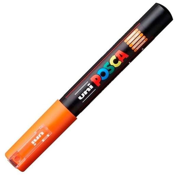 Markør POSCA PC-1M Orange (6 enheder)