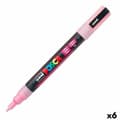 Miniatyrbillede 1 af 2: Markør POSCA PC-3ML Pink (6 enheder)