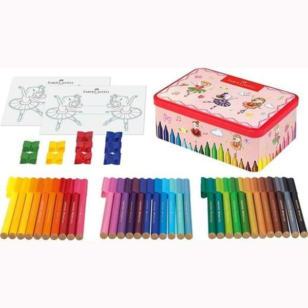 Tussisetti Faber-Castell Connector Metallirasia Balleriina Monivärinen (9 osaa)
