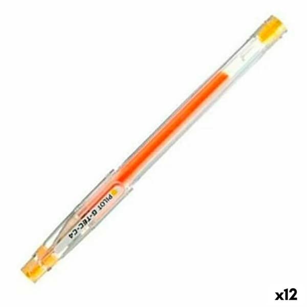 huopakärkiset kynät Pilot G-TEC C4 (12 osaa)