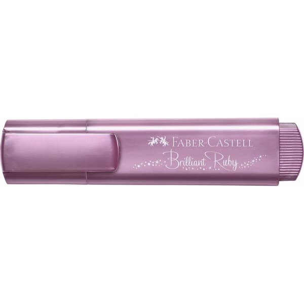 Fluorescerende markør Faber-Castell Textliner 46 metal (10 enheder)