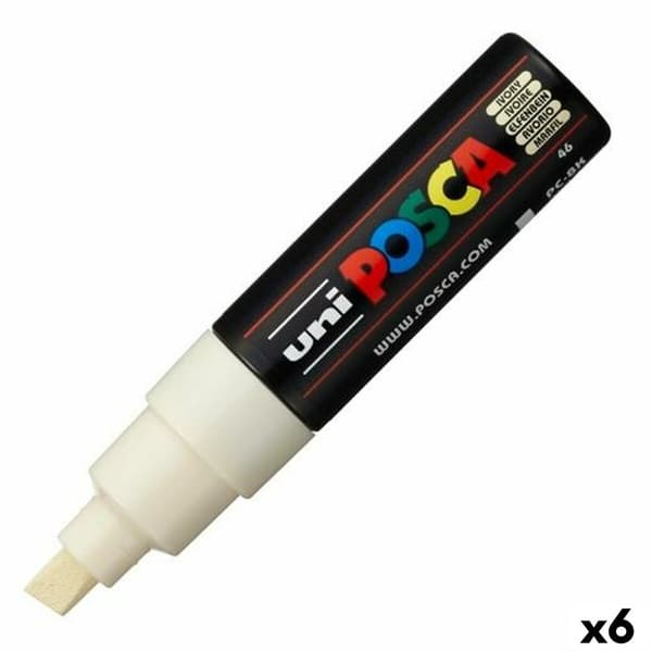 Markør POSCA PC-8K Elfenben (6 enheder)