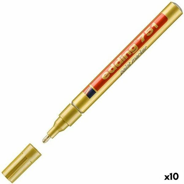 Sprittusch Edding 751 Gylden (10 enheder)