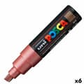 Miniatyrbillede 1 af 2: Markør POSCA PC-8K Metallic Rød (6 enheder)