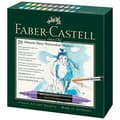Miniatyrbillede 2 af 2: Sæt med Fiberpenne Faber-Castell Akvarelfarver Æske (24 enheder)