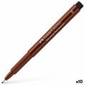 Miniatyrbillede 1 af 2: Sprittusch Faber-Castell Pitt Artist Brun (10 enheder)