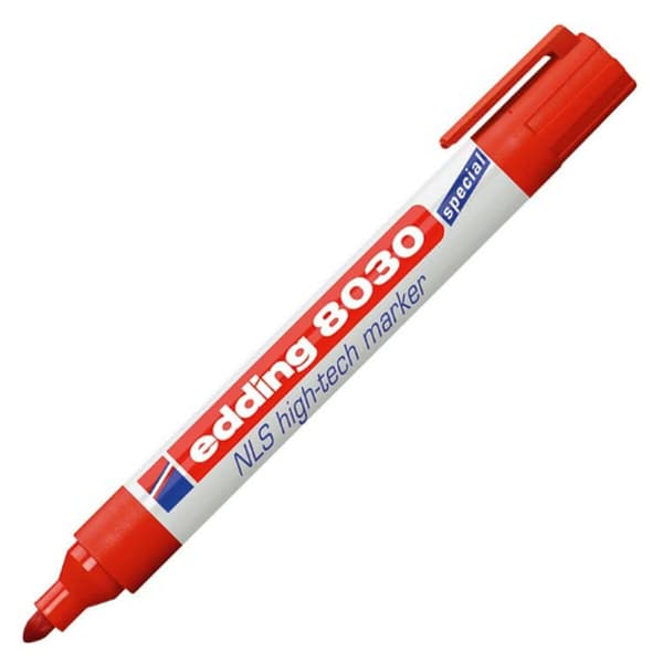 Sprittusch Edding e-8030 Rød (10 enheder)